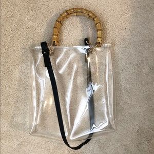Transparent Bamboo Tote Bag